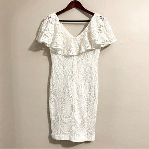 Ralph Lauren White Lace Dress